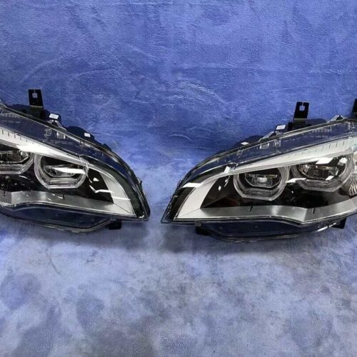 2008-2013 BMW X6 E71 X5 M Headlights DRL Double Lens Beam Upgrade 14-15 LED