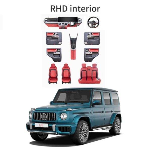 RHD Mercedes-Benz G-Class W463 Upgrade W464 Interior Upgrade the Old to New RHD Right Modification interior kit